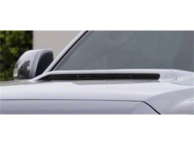 T-REX Grilles Billet Series Hood Scoop Grille; Horizontal; Aluminum; Black; 1 Pc; Insert; - 20939B