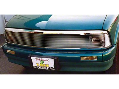 T-REX Grilles Billet Series Phantom Grille; Horizontal; Aluminum; Polished; 1 Pc; Insert; - 20250