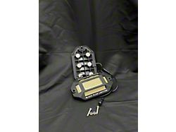 Black Flag Lighting 304 LED Chip Pure White Rock Lights with Extensions; Magnetic Mount; Set of 4 (Universal; Some Adaptation May Be Required)