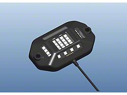 Black Flag Lighting 32 LED RGB-W Rock Lights with Exensions; Magnetic Mount; Set of 20 (Universal; Some Adaptation May Be Required)