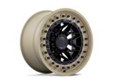 Black Rhino Alpha Matte Black with Sand Lip Wheel; 17x9; 0mm Offset; 6x139.7mm Bolt Pattern; 106.10mm Hub Bore
