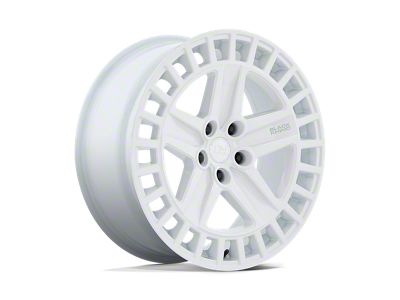 Black Rhino Alston Gloss White Wheel; 20x8.5; 25mm Offset; 5x127mm Bolt Pattern; 71.50mm Hub Bore