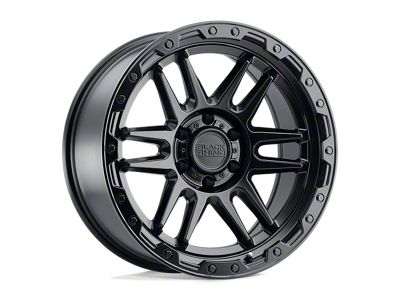 Black Rhino Apache Matte Black with Black Bolts Wheel; 20x9; 12mm Offset; 6x139.7mm Bolt Pattern; 112.10mm Hub Bore