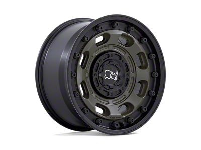 Black Rhino Atlas Olive Drab Green Wheel; 16x8; -10mm Offset