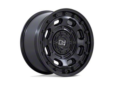 Black Rhino Atlas Matte Black Wheel; 20x10; -18mm Offset; 6x135/6x139.7mm Bolt Pattern; 106.10mm Hub Bore
