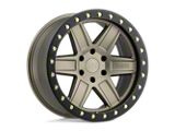 Black Rhino Attica Matte Bronze with Brass Bolts Wheel; 18x9.5; -18mm Offset; 6x139.7mm Bolt Pattern; 112.10mm Hub Bore