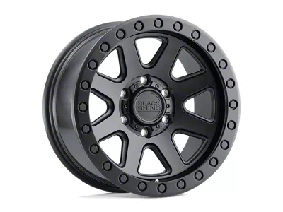 Black Rhino Baker Matte Black Wheel; 20x9; -18mm Offset