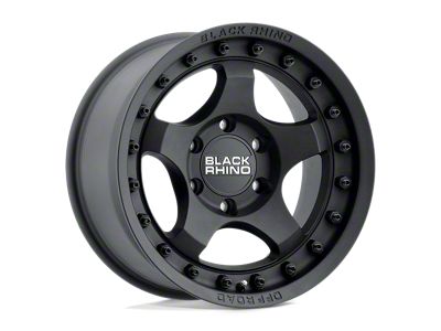 Black Rhino Bantam Textured Black Wheel; 17x8.5; -10mm Offset