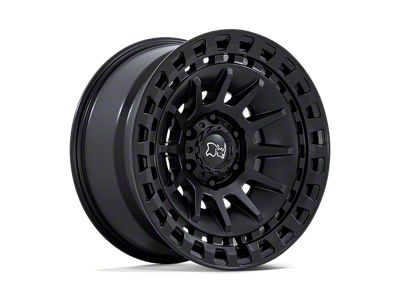 Black Rhino Barrage Matte Black Wheel; 18x9; 0mm Offset; 6x135mm Bolt Pattern; 87.10mm Hub Bore