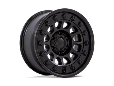 Black Rhino Outback Matte Black Wheel; 17x8; 32mm Offset