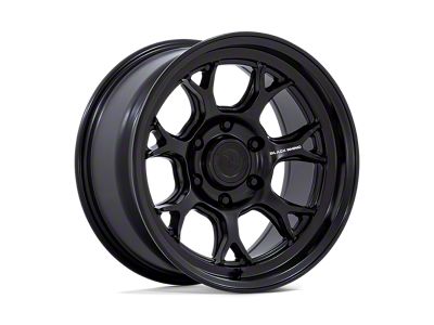 Black Rhino Etosha Matte Black Wheel; 17x8.5; -10mm Offset