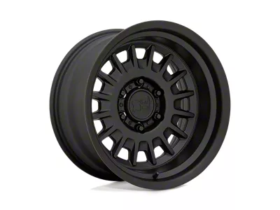 Black Rhino Aliso Matte Black Wheel; 17x8; 0mm Offset
