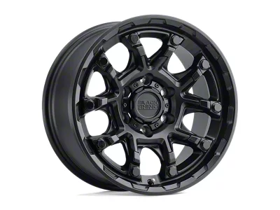 Black Rhino Ark Matte Black with Gloss Black Bolts Wheel; 20x9; -18mm Offset