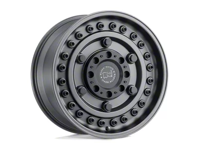 Black Rhino Armory Gun Black Wheel; 17x8; 45mm Offset