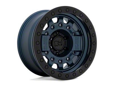 Black Rhino Avenger Beadlock Navy Blue Wheel; 17x8.5; -32mm Offset