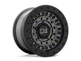 Black Rhino Barricade Gun Black with Black Rock Guard Wheel; 17x8.5; -18mm Offset; 5x127mm Bolt Pattern; 71.50mm Hub Bore