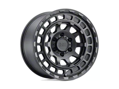 Black Rhino Chamber Matte Black Wheel; 16x8; -10mm Offset