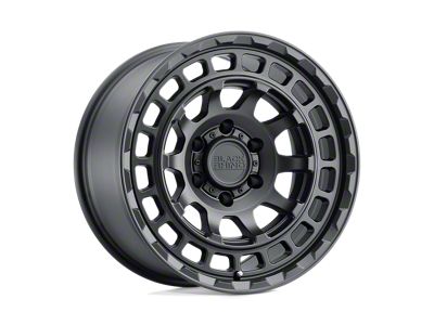 Black Rhino Chamber Matte Black Wheel; 17x8.5; 0mm Offset