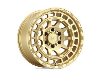 Black Rhino Chamber Matte Gold Wheel; 20x9.5; 12mm Offset; 6x139.7mm Bolt Pattern; 112.10mm Hub Bore