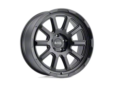 Black Rhino Chase Matte Black Wheel; 20x9; 12mm Offset