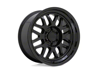 Black Rhino Delta Gloss Black Wheel; 18x9.5; -18mm Offset