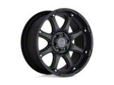 Black Rhino Glamis Matte Black Wheel; 18x9; 12mm Offset