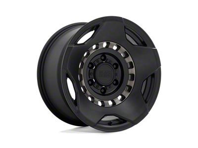 Black Rhino Muzzle Matte Black with Machined Tinted Ring Wheel; 17x9; 0mm Offset