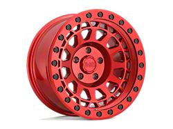 Black Rhino Primm Candy Red with Black Bolts Wheel; 17x9; -18mm Offset; 5x114.3mm Bolt Pattern; 71.50mm Hub Bore