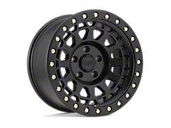 Black Rhino Primm Matte Black Wheel; 17x9; 0mm Offset; 8x165.1mm Bolt Pattern; 122.40mm Hub Bore