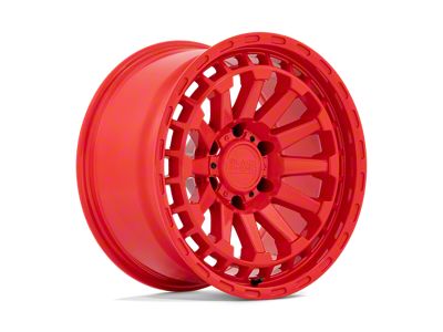 Black Rhino Raid Gloss Red Wheel; 17x8.5; -18mm Offset