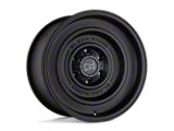 Black Rhino Solid Matte Black Wheel; 17x9.5; -12mm Offset