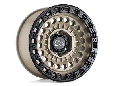 Black Rhino Sentinel Desert Sand Wheel; 17x8.5; -18mm Offset