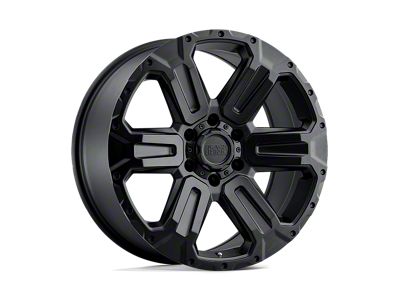 Black Rhino Wanaka Matte Black Wheel; 17x8.5; -18mm Offset