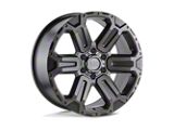 Black Rhino Wanaka Matte Gunmetal with Brushed Face and Gunmetal Tint Wheel; 20x9; 12mm Offset