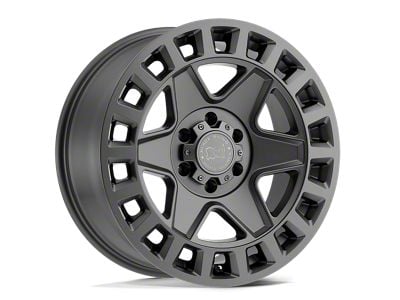 Black Rhino York Matte Gunmetal Wheel; 17x8; 38mm Offset