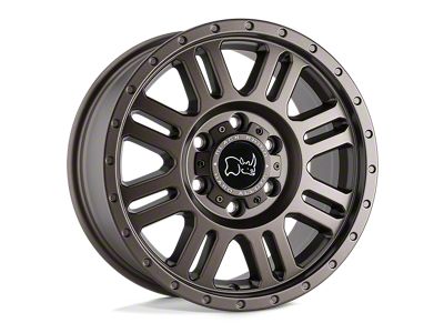 Black Rhino Yellowstone Matte Bronze Wheel; 17x8; 45mm Offset; 6x130mm Bolt Pattern; 84.10mm Hub Bore