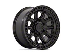 Black Rhino Calico Matte Black Wheel; 17x8.5; 34mm Offset; 5x114.3mm Bolt Pattern; 72.56mm Hub Bore