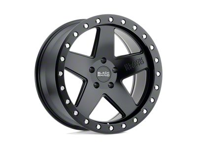 Black Rhino Crawler Matte Black Wheel; 17x9.5; 0mm Offset