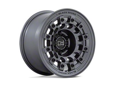 Black Rhino Fuji Matte Gunmetal Wheel; 17x8; 20mm Offset; 6x139.7mm Bolt Pattern; 106.10mm Hub Bore