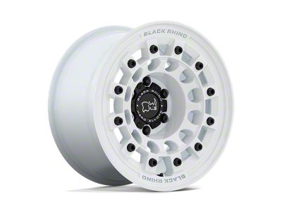 Black Rhino Fuji Gloss White Wheel; 17x8; 38mm Offset