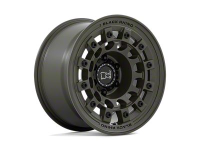 Black Rhino Fuji Olive Drab Green Wheel; 17x8; 38mm Offset