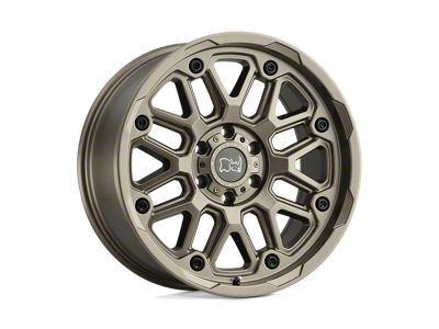 Black Rhino Hollister Bronze Wheel; 20x9.5; 12mm Offset; 6x139.7mm Bolt Pattern; 112.10mm Hub Bore