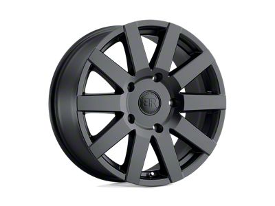 Black Rhino Journey Matte Black Wheel; 16x7.5; 45mm Offset; 6x130mm Bolt Pattern; 84.10mm Hub Bore