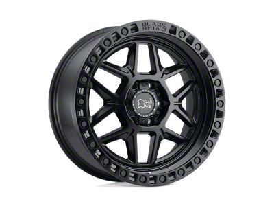 Black Rhino Kelso Matte Black Wheel; 17x9; 0mm Offset