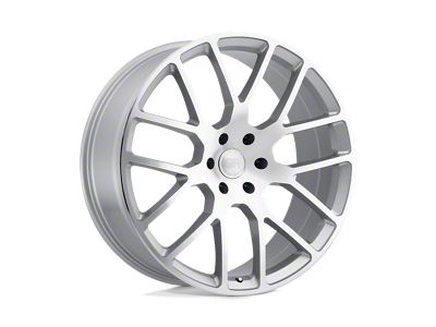 Black Rhino Kunene Silver with Mirror Cut Face Wheel; 20x9; 30mm Offset