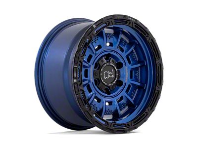 Black Rhino Legion Cobalt Blue with Black Lip Wheel; 17x9; -12mm Offset