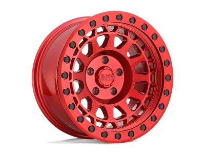 Black Rhino Primm Candy Red with Black Bolts Wheel; 17x9; 0mm Offset