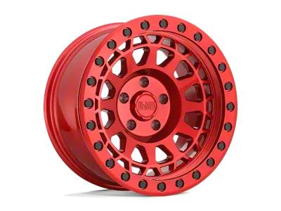 Black Rhino Primm Candy Red Wheel; 17x9; -12mm Offset