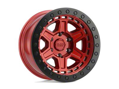 Black Rhino Reno Candy Red with Black Bolts Wheel; 17x9; -18mm Offset
