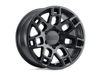 Black Rhino Ridge Matte Black Wheel; 20x9; 2mm Offset